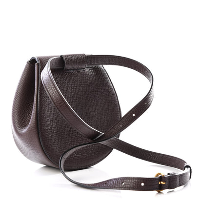 Bottega Veneta Palmellato Calfskin Rounded Belt Bag Oxblood 2 of 8