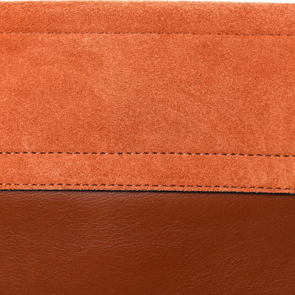 Chloe Suede Calfskin Medium Faye Shoulder Bag Tobacco 12 of 12