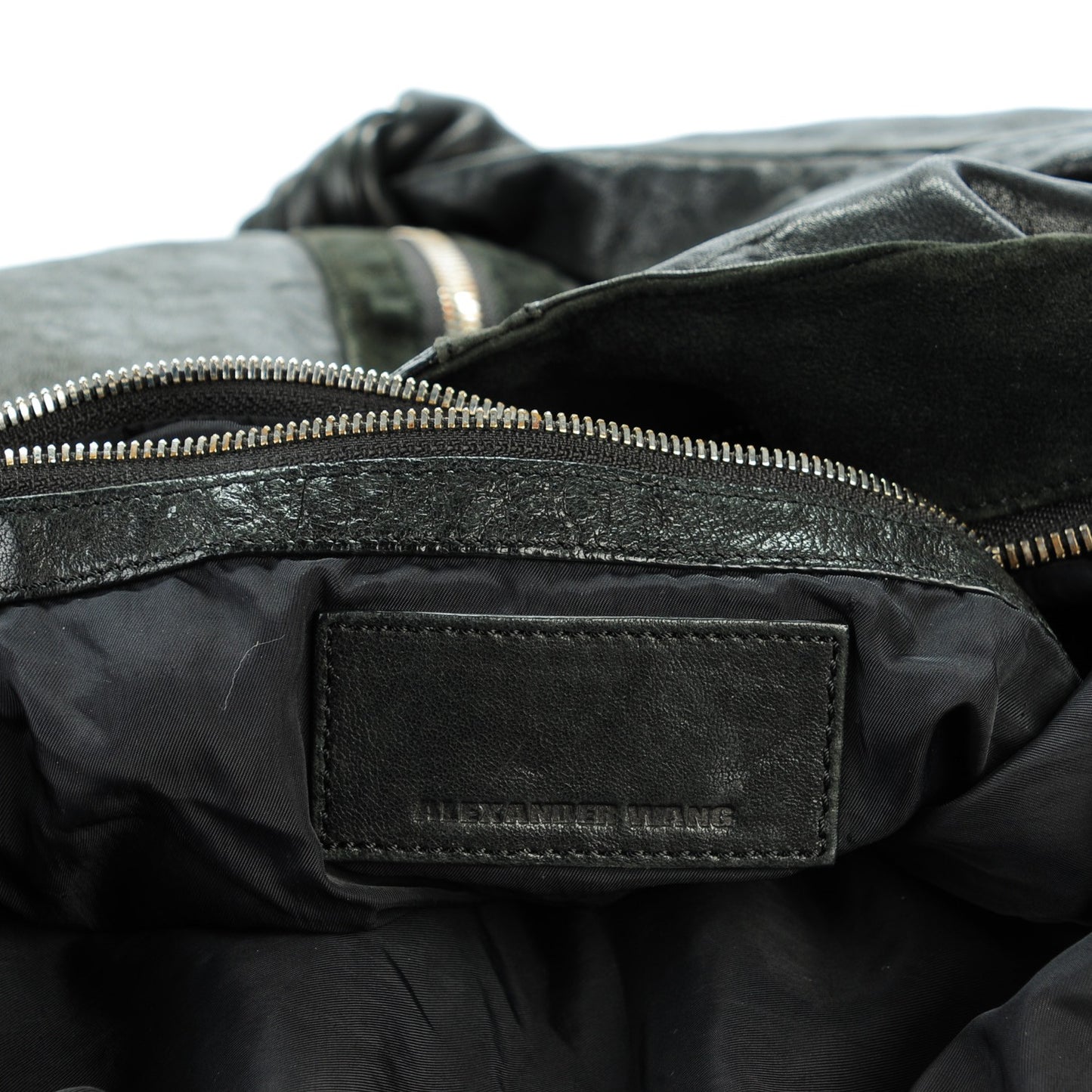 Lambskin Donna Hobo Black