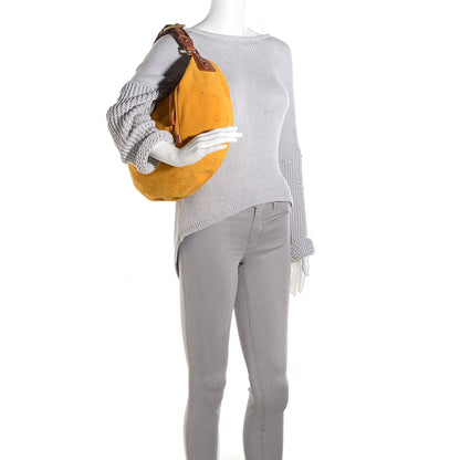 Louis Vuitton Suede Mahina Onatah GM Maize 2 of 7