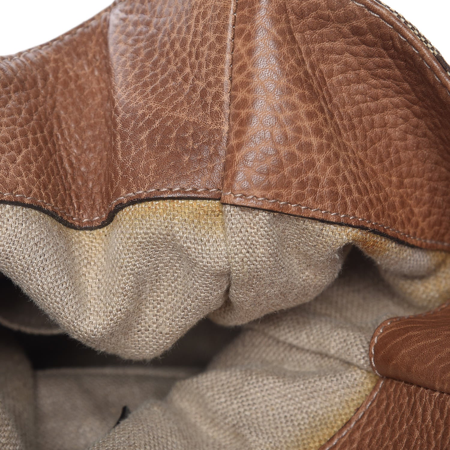 Gucci Monogram Medium Charlotte Hobo Brown 9 of 22