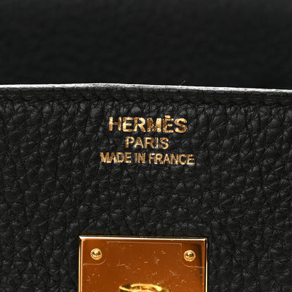 Hermes Togo Birkin 35 Black 6 of 13