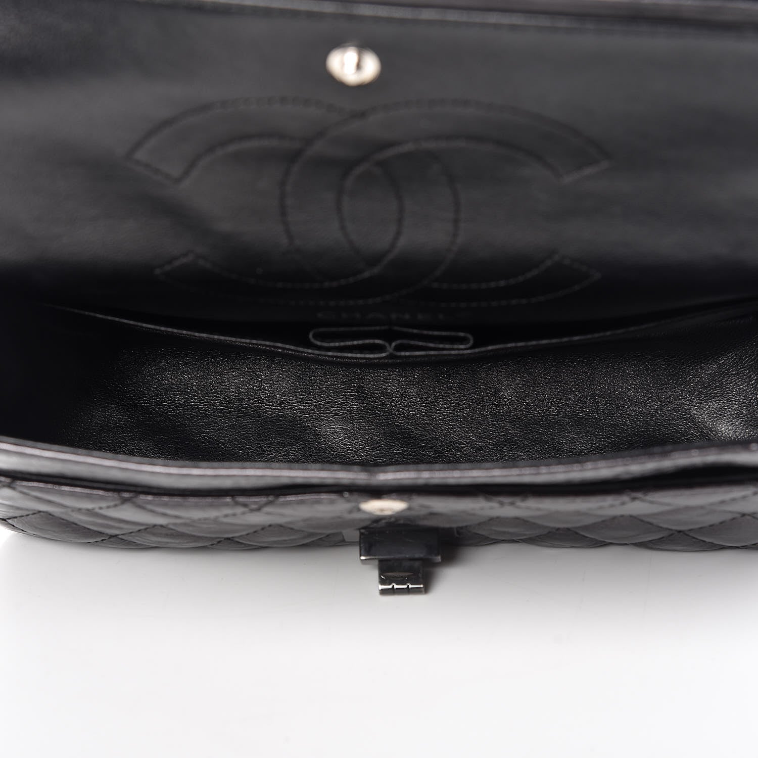 Chanel Metallic Aged Calfskin Quilted 2.55 Reissue 225 Flap So Black 5 of 9