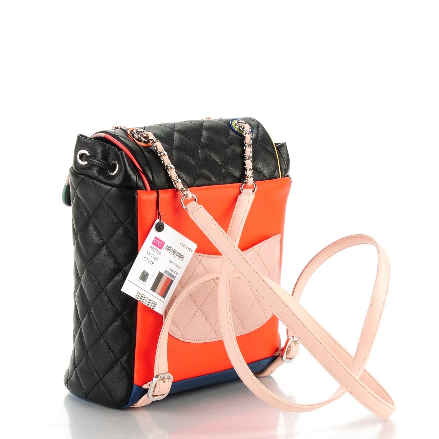 Chanel Lambskin Quilted Large Cuba Urban Spirit Backpack Black 3 of 8