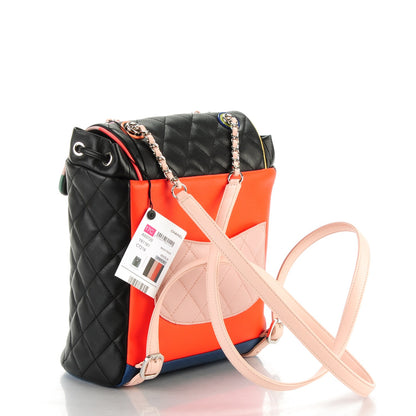 Chanel Lambskin Quilted Large Cuba Urban Spirit Backpack Black 3 of 8