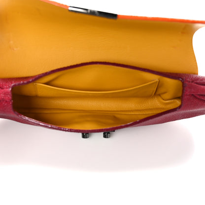 Louis Vuitton Galuchat Maestria Clutch Fuchsia 5 of 7