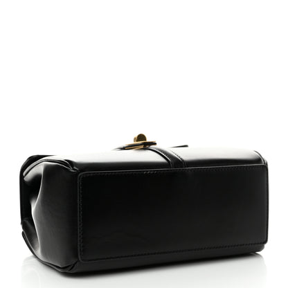 Celine Satinated Calfskin Mini 16 Top Handle Bag Black 4 of 12