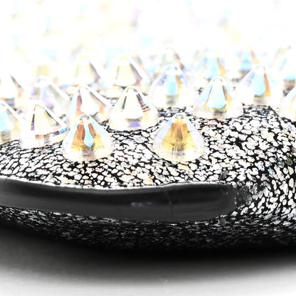 Christian Louboutin Nappa Mica Studded Loubiclutch Silver 9 of 10