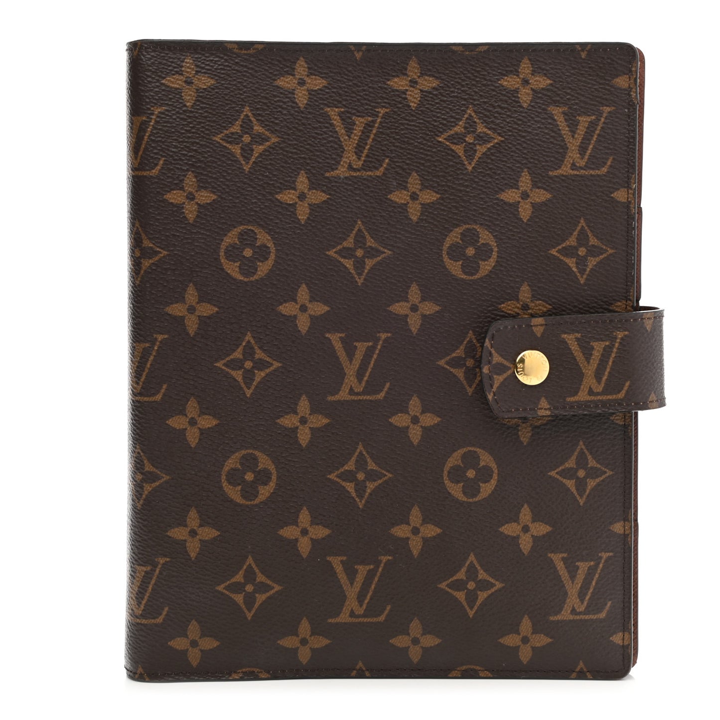 Monogram Large Ring Agenda Cover