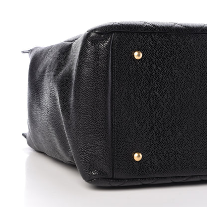 Chanel Caviar Quilted Grand Timeless Tote GTT Black 10 of 12