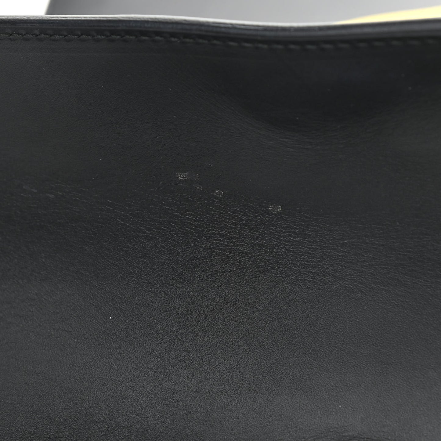 Calfskin GucciGhost Real Medium XL Tote Black Yellow