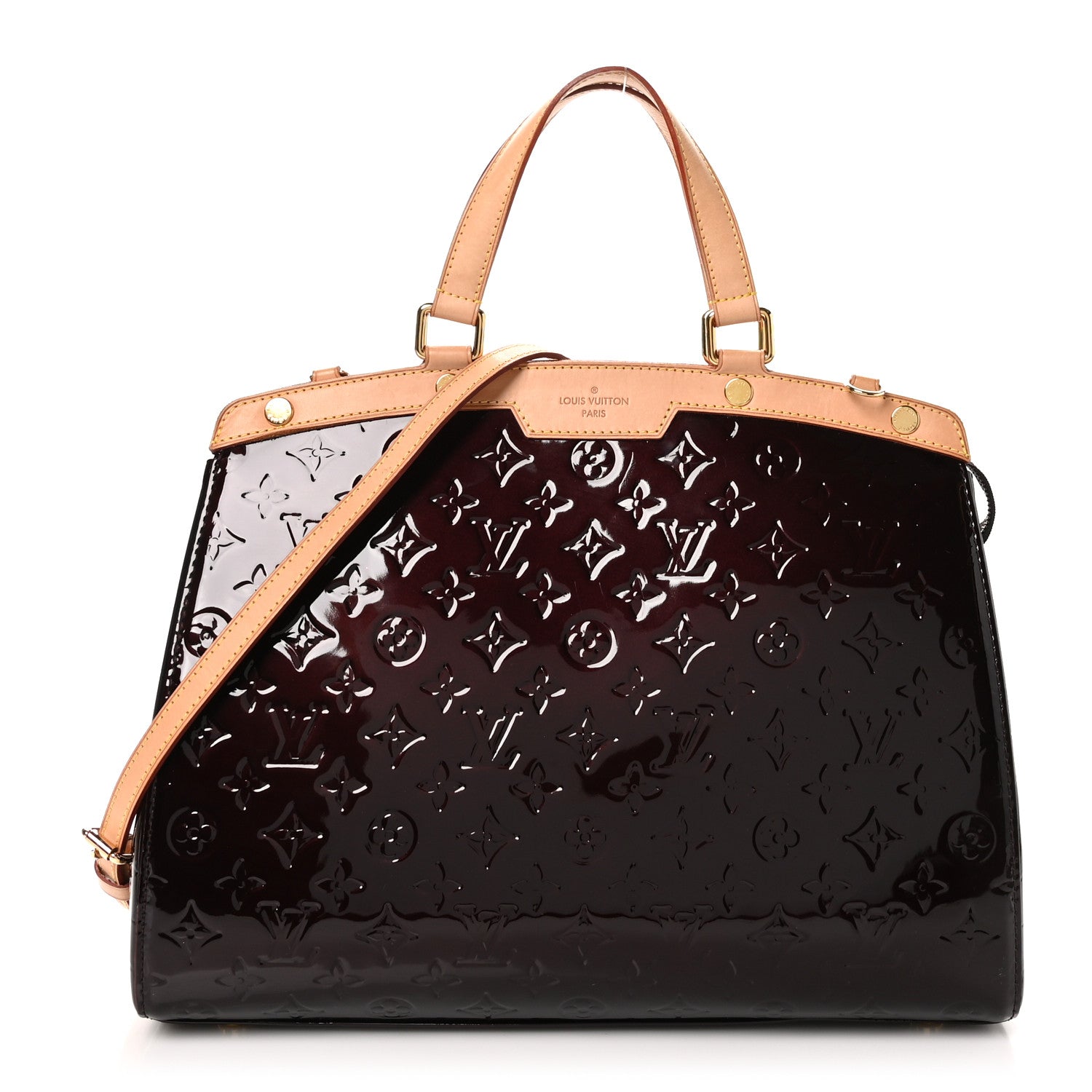 Louis Vuitton Vernis Brea GM Amarante 1 of 9