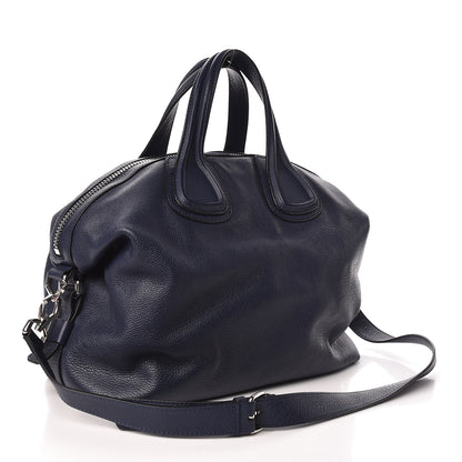 Givenchy Waxy Grained Calfskin Medium Nightingale Deep Blue 3 of 10