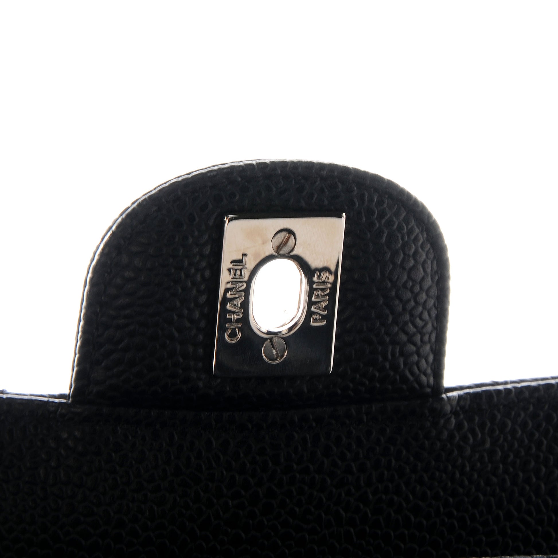 Chanel Caviar Quilted Medium Double Flap Black 9 of 9