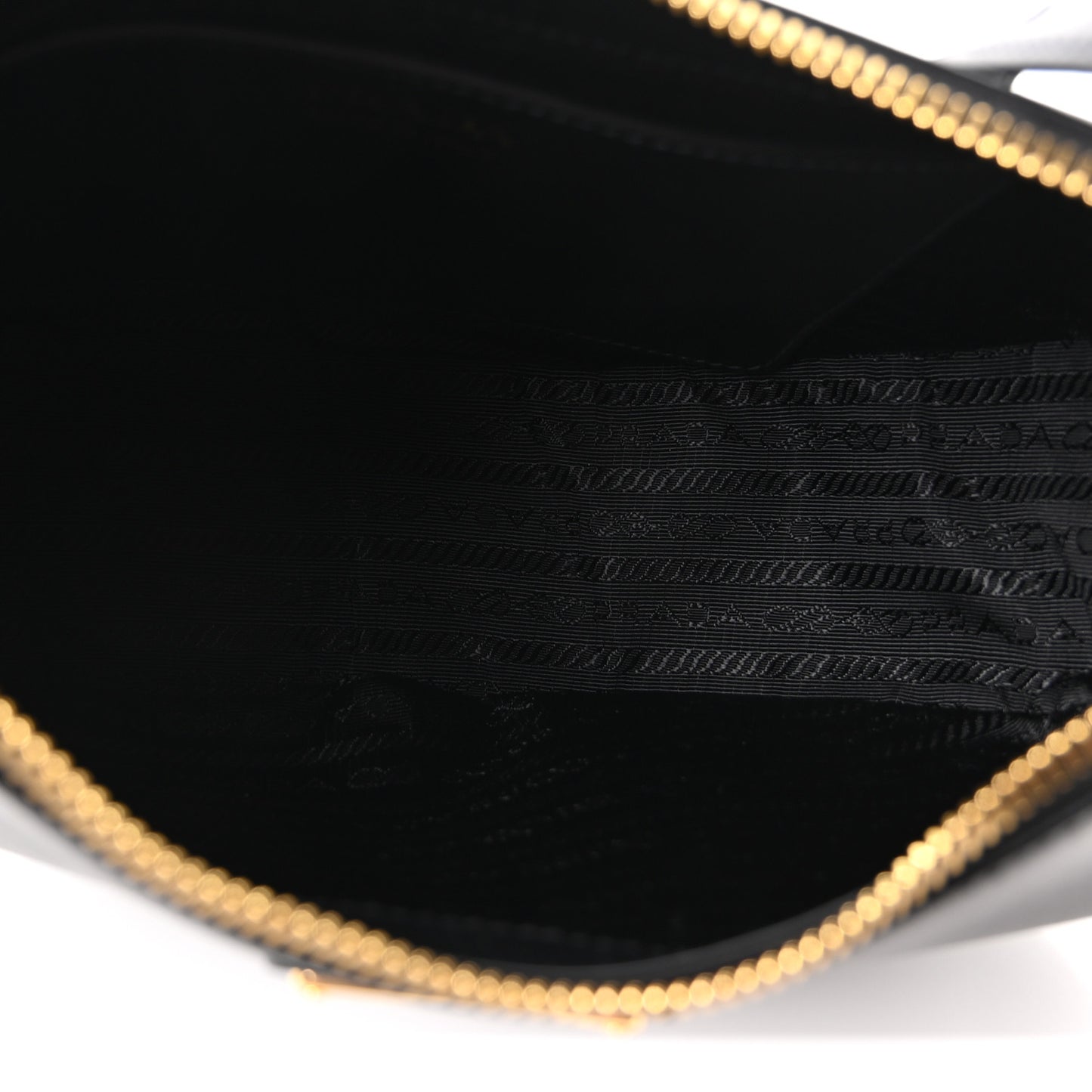 Soft Calfskin Arque Shoulder Bag Black