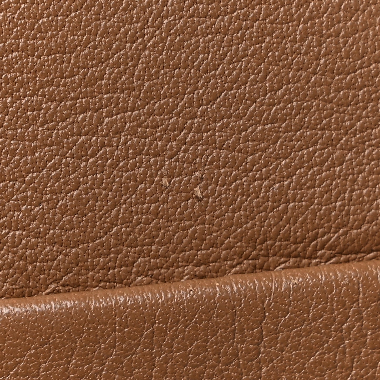 Smooth Butter Calf The Pouch Oversized Clutch Teak