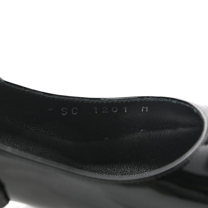 Louis Vuitton Patent Uniformes Silhouette 40mm Pumps 37 Black 8 of 8