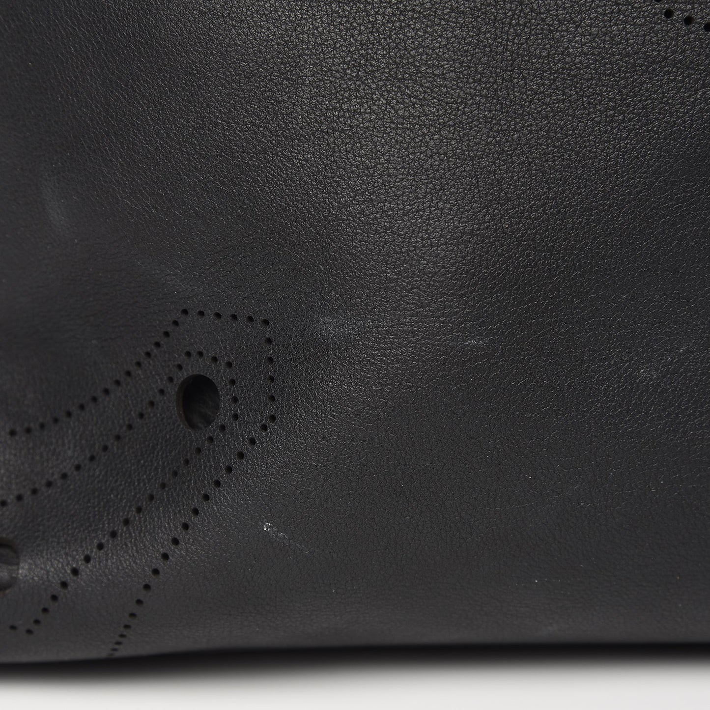 Veau Soyeux Perforated Blackout Hardware City Black