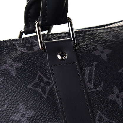 Louis Vuitton Monogram Eclipse Keepall Bandouliere 45 7 of 9