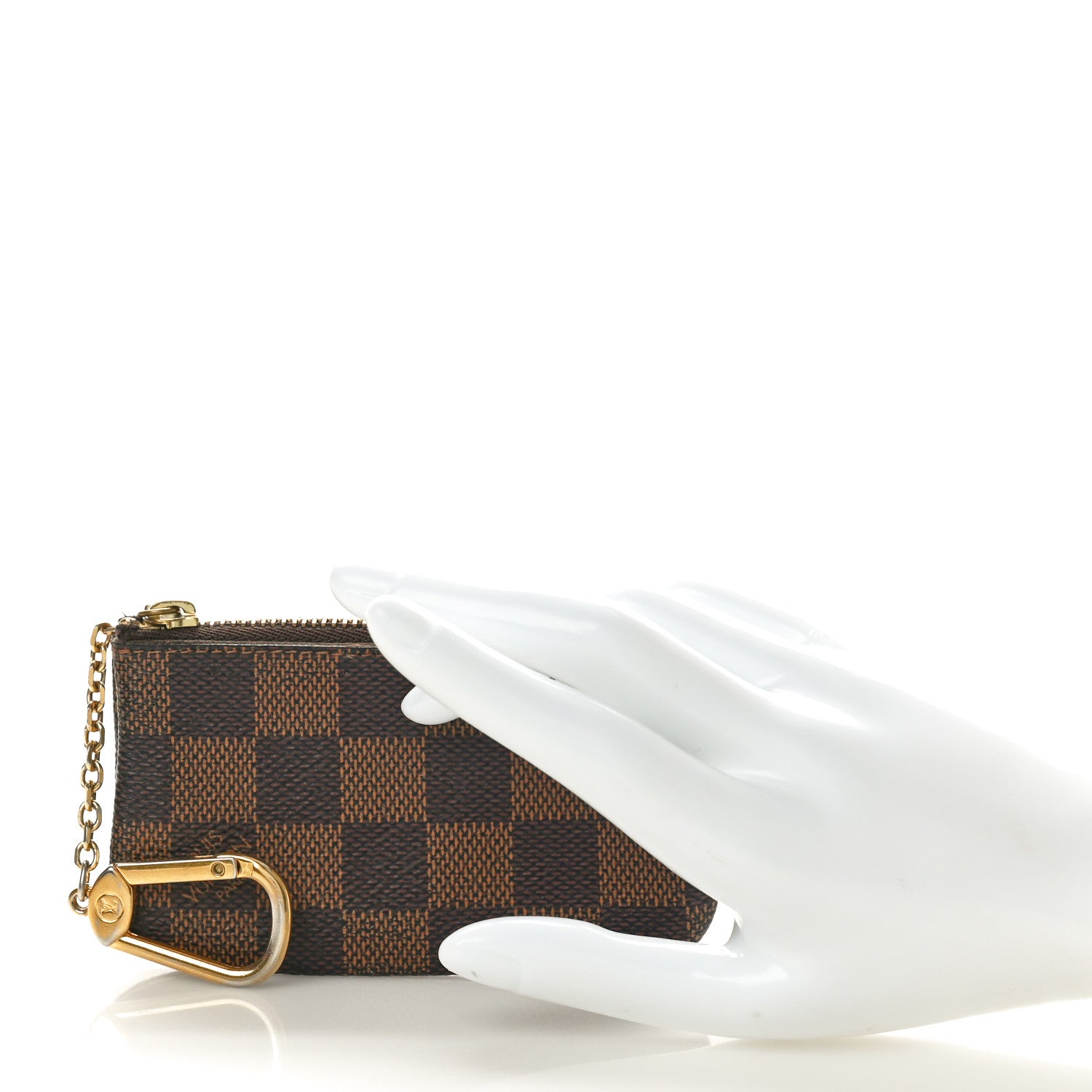 Louis Vuitton Damier Ebene Key Pouch 2 of 7