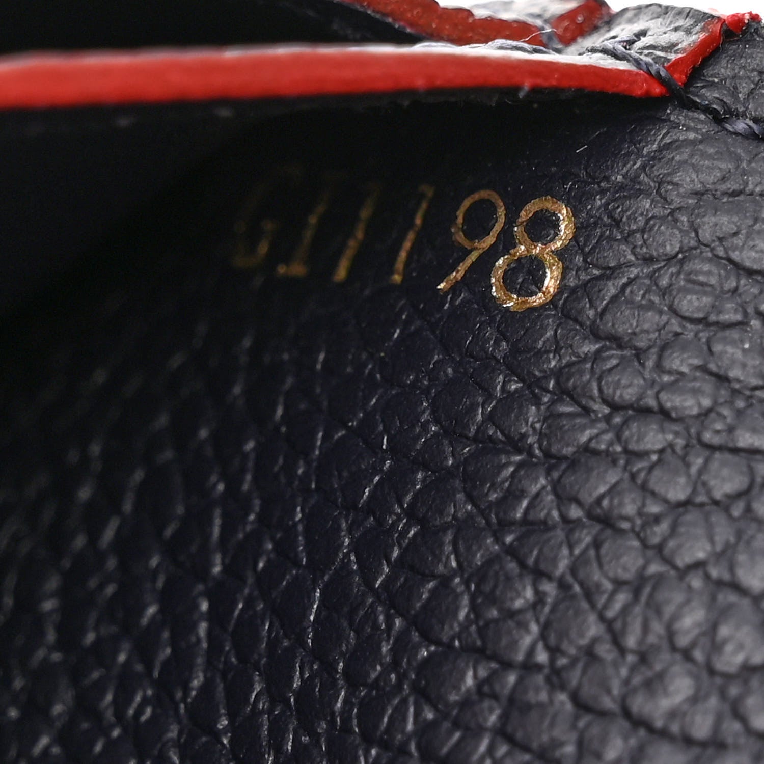 Louis Vuitton Empreinte Multicartes Marine Rouge 7 of 10