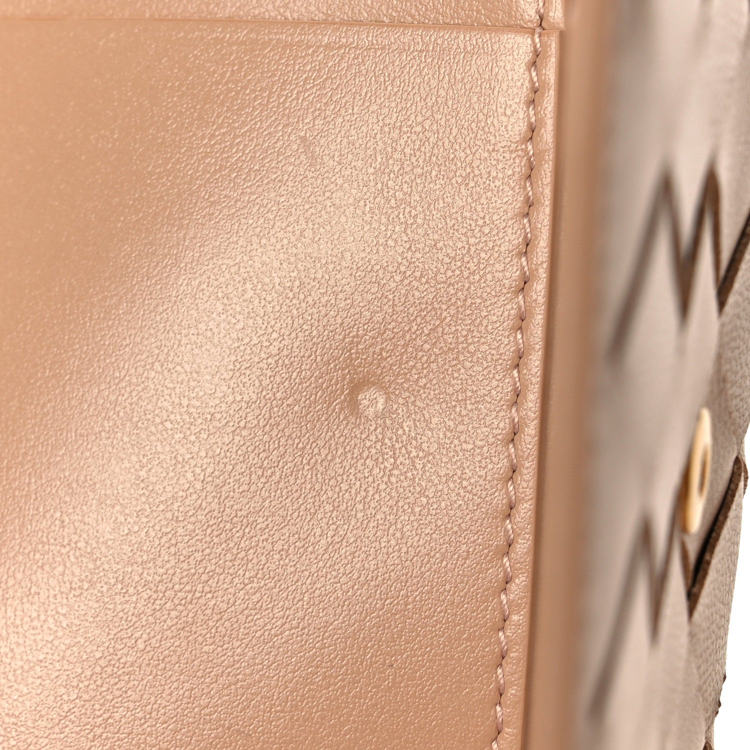 Bottega Veneta Nappa Intrecciato Trifold Wallet Cipria 7 of 7