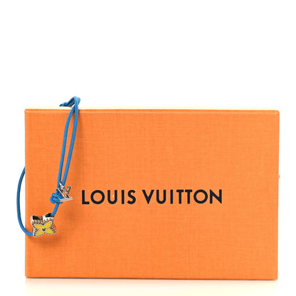 Louis Vuitton Stesia Cord Bracelet Silver Blue 5 of 5