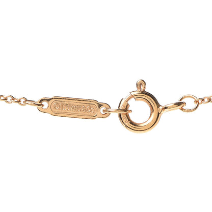 Tiffany 18K Rose Gold Diamond Atlas Pierced Pendant Necklace 5 of 6