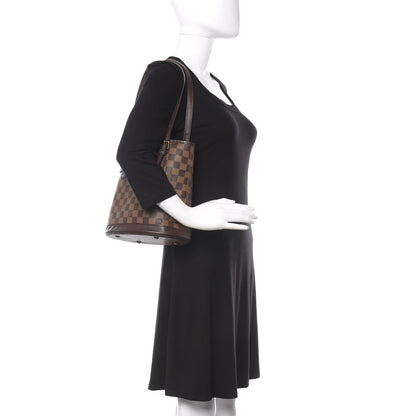 Louis Vuitton Damier Ebene Marais Bucket 23 2 of 9