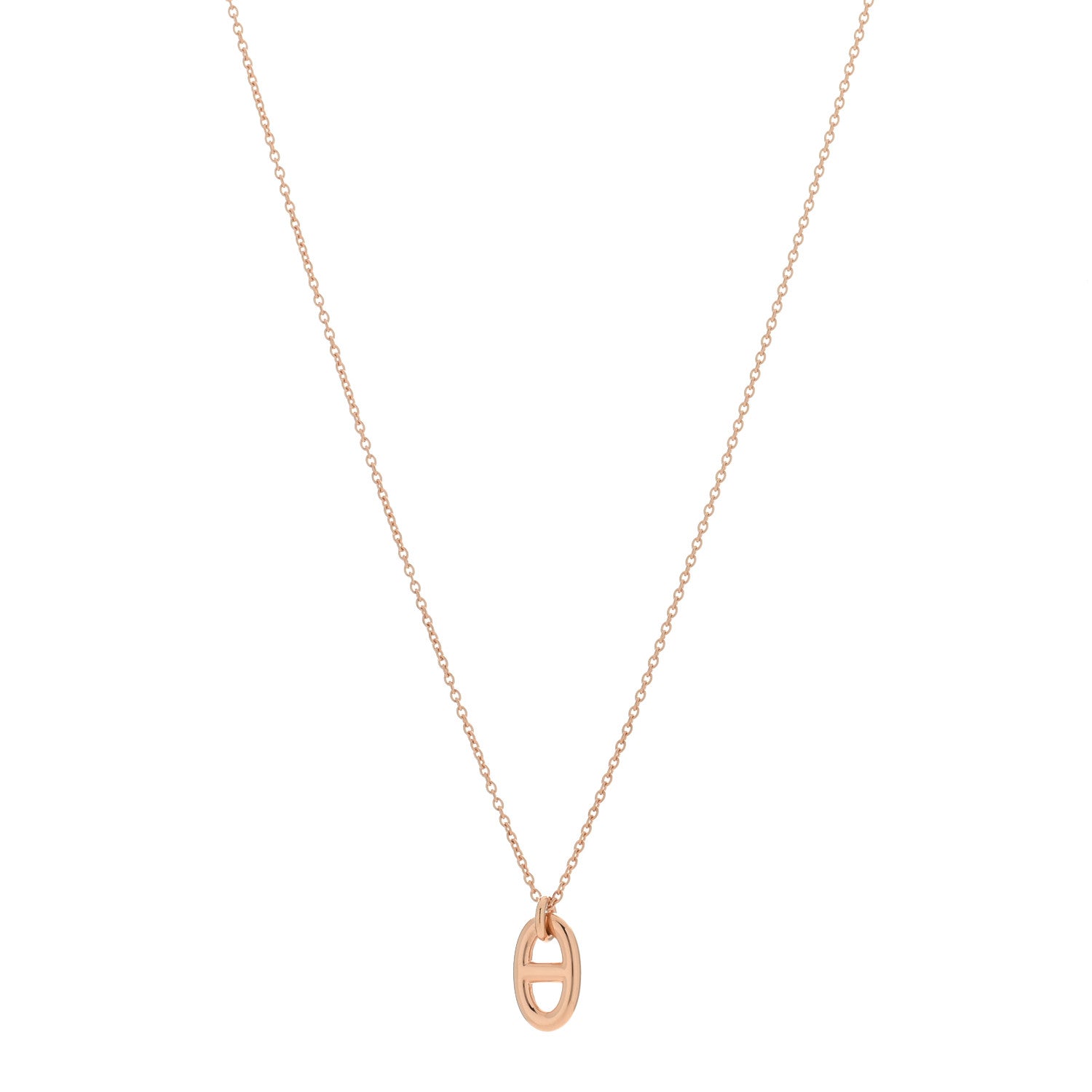 Hermes 18K Rose Gold PM Farandole Pendant Necklace 1 of 4