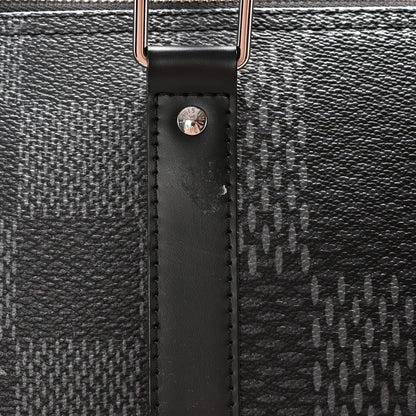 Louis Vuitton Damier Graphite 3D Keepall Bandouliere 50 14 of 18