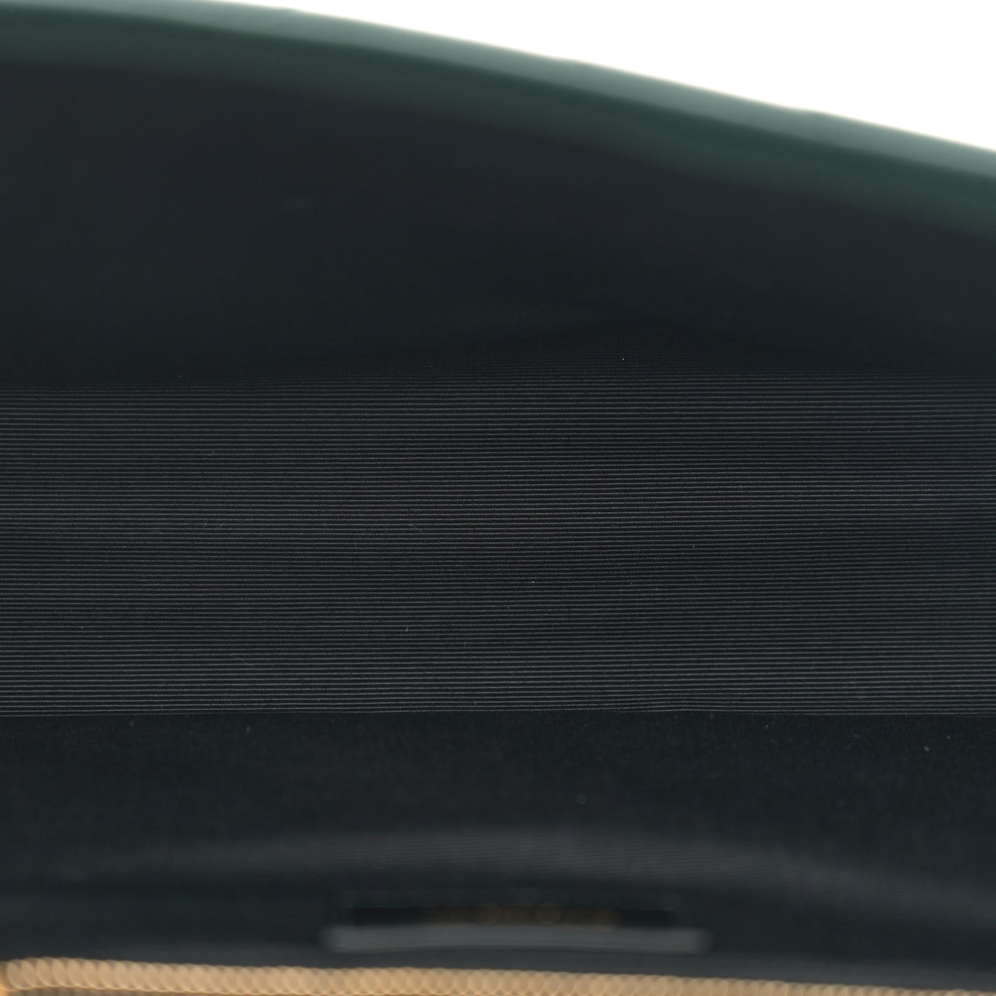 Grain De Poudre Matelasse Chevron Large Monogram Satchel Dark Green