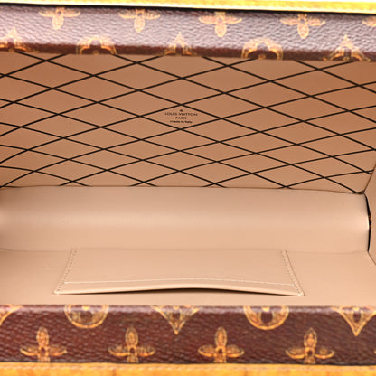 Louis Vuitton Canvas Calfskin Transformed Monogram Petite Malle 5 of 10