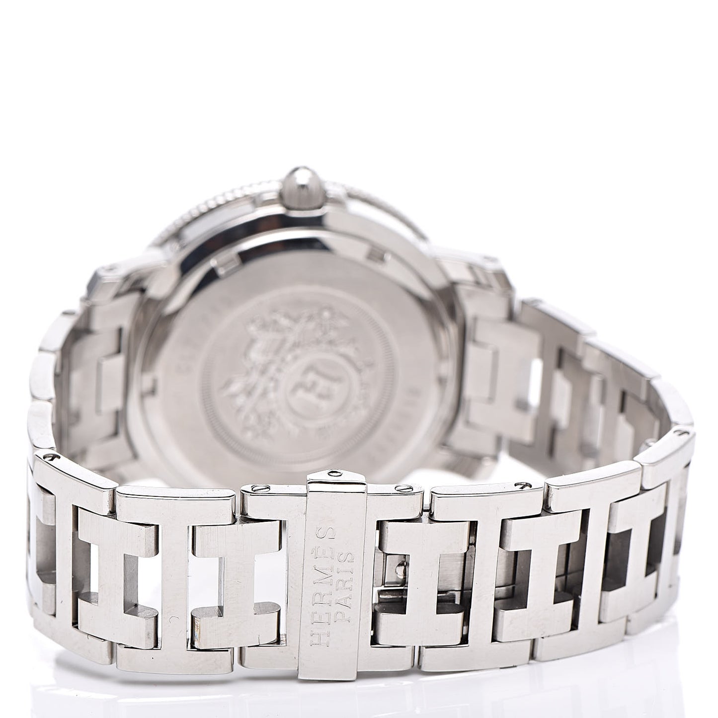 Stainless Steel 38mm Clipper Diver Quartz Watch White