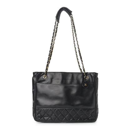 Chanel Lambskin Quilted Shoulder Bag Black 1 of 11