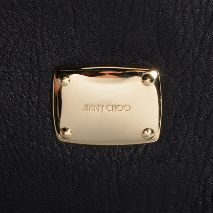 Jimmy Choo Leather Sky Hobo Black 4 of 7