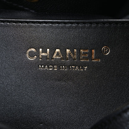 Chanel Caviar Quilted Small Chanel 25 Handbag Black 6 of 10