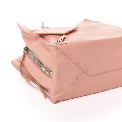 Balenciaga Veau Papier A5 Zip Around Tote Vieux Rose 8 of 11