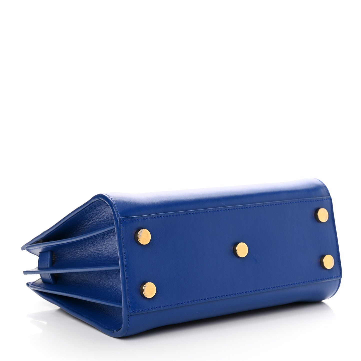 Calfskin Nano Sac De Jour Cobalt Blue