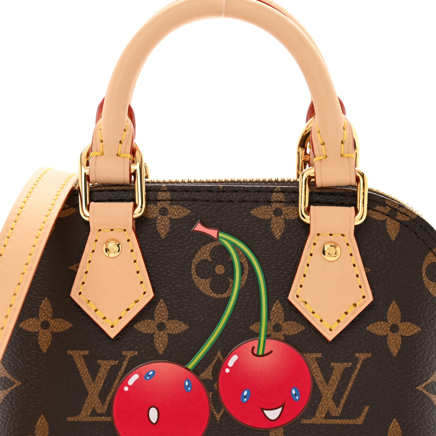 Louis Vuitton LV X TM Monogram Cerises Nano Alma 7 of 9