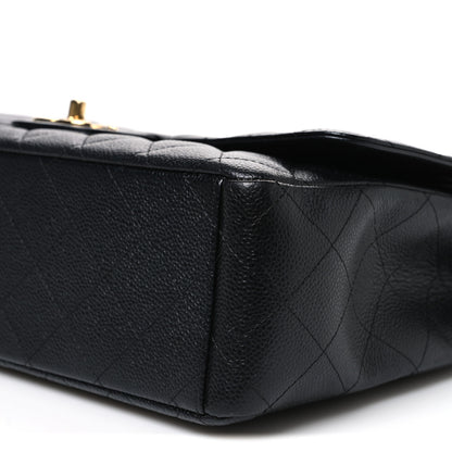 Chanel Caviar Quilted Maxi Double Flap Black 9 of 9