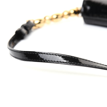 Christian Dior Patent Trotter Maris Pearl Shoulder Bag Black 26 of 26