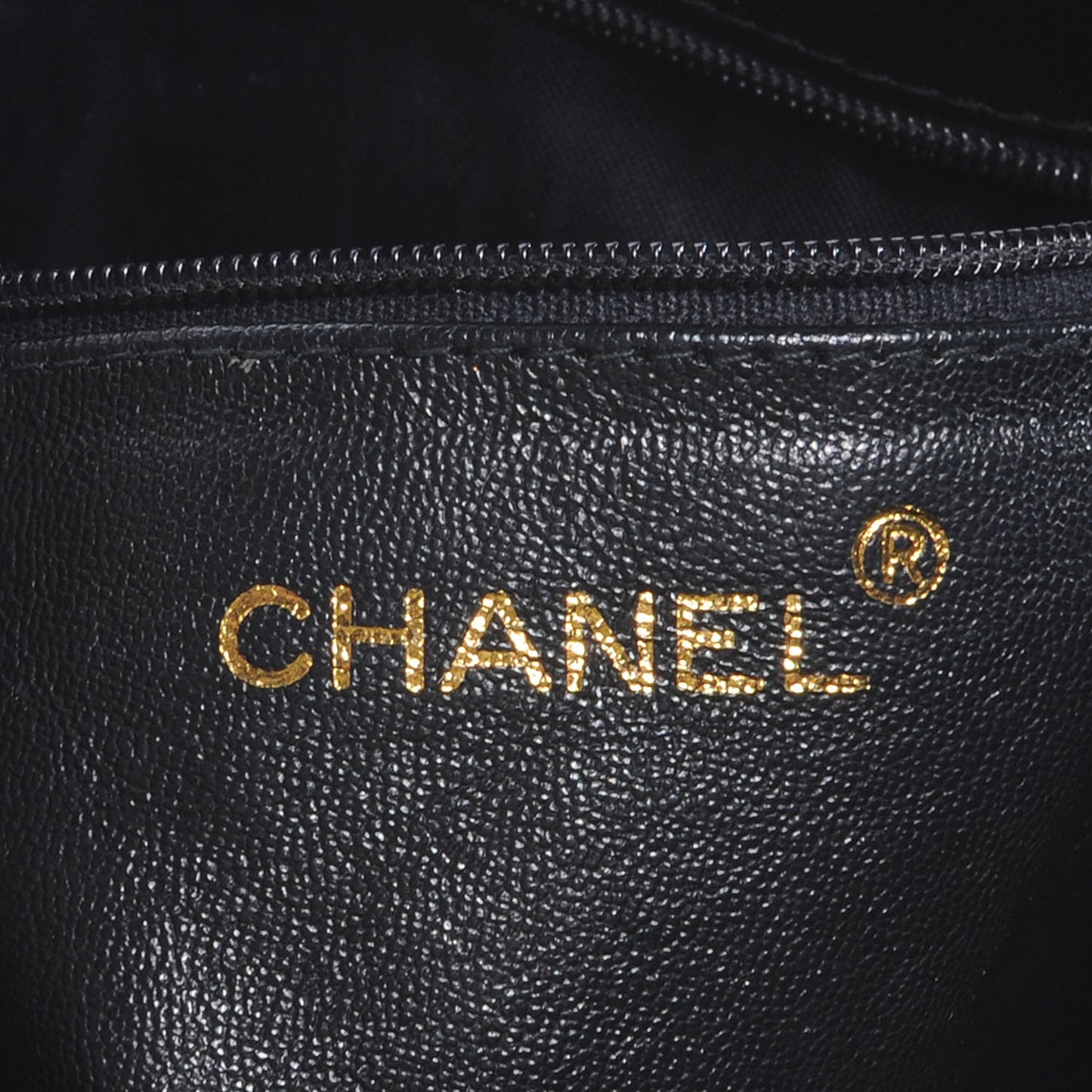 Lambskin Quilted CC Tassel Camera Case Black