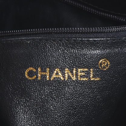 Chanel Lambskin Quilted CC Tassel Camera Case Black 6 of 8