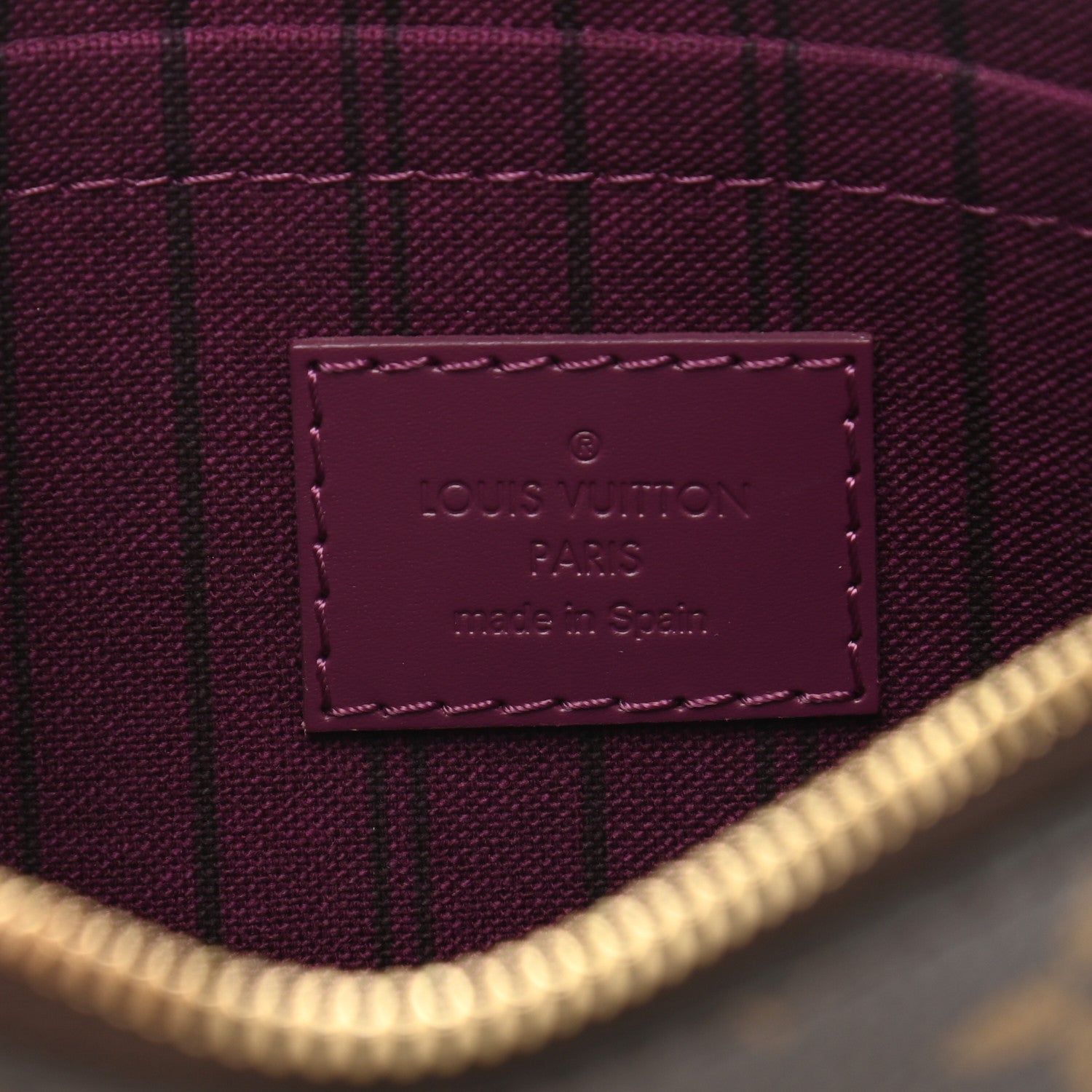 Louis Vuitton Monogram Totem Neverfull MM GM Pochette Magenta 6 of 7