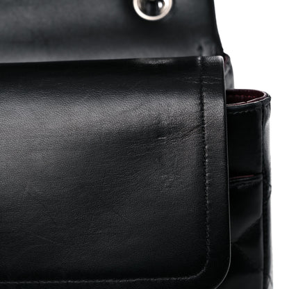Chanel Lambskin Quilted Jumbo Double Flap Black 19 of 21