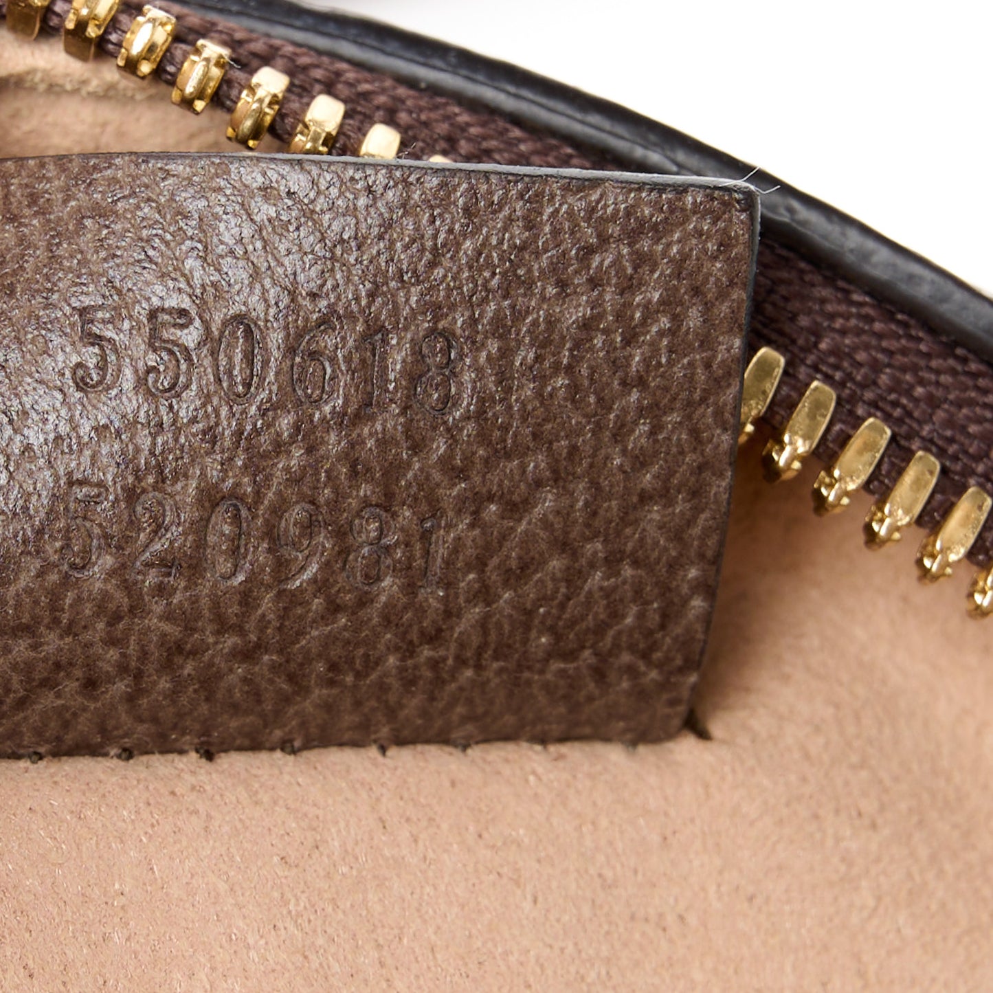 GG Supreme Monogram Web Mini Ophidia Round Shoulder Bag Brown