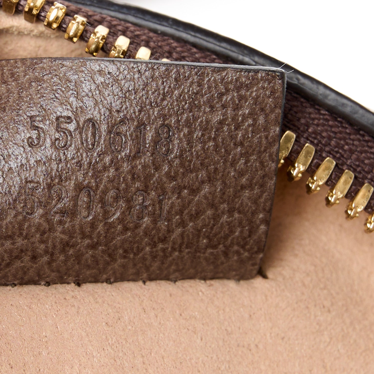 Gucci GG Supreme Monogram Web Mini Ophidia Round Shoulder Bag Brown 7 of 11