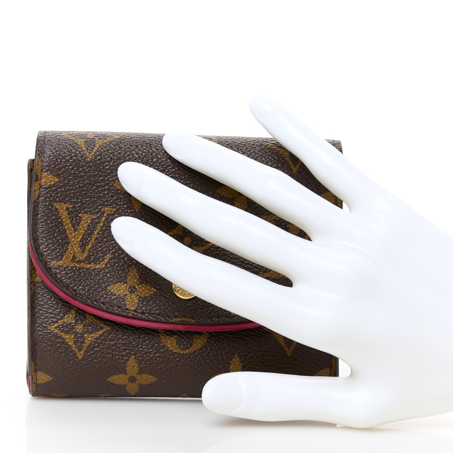 Louis Vuitton Monogram Ariane Compact Wallet Fuchsia 2 of 11