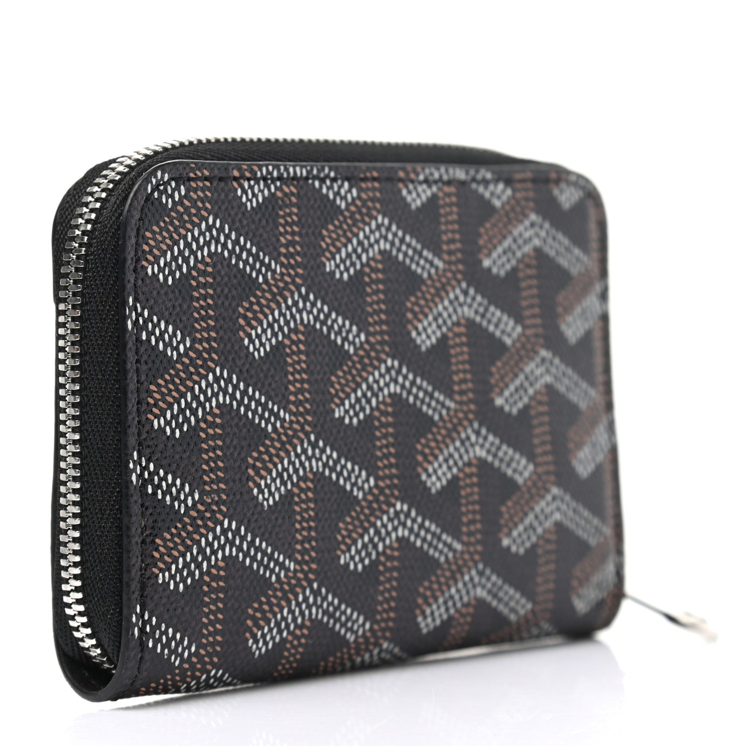 Goyard Goyardine Matignon PM Wallet Black 3 of 7
